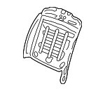 81126S3VA32 - Body: Seat Back Frame for Acura Image