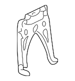 10415039 - Body: Center Support for Buick: Rendezvous | Pontiac: Aztek Image