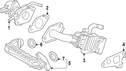 EGR System for 2025 Toyota Camry #0