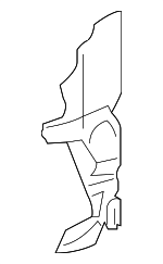 51642751281 - Body: Radiator Support Baffle for Mini Image