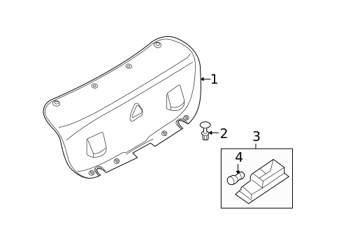 Interior Trim - Trunk for 2009 BMW 335i #2