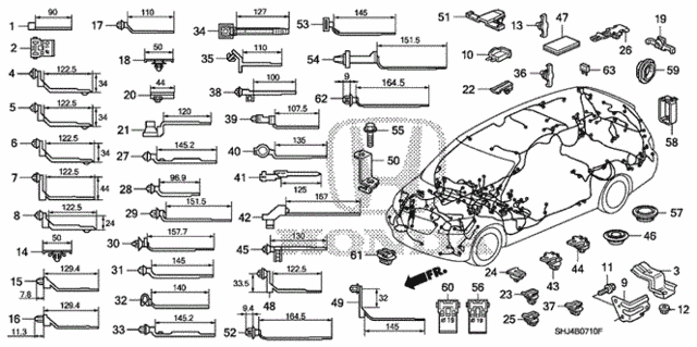Harness Band - Bracket for 2007 Honda Odyssey #0