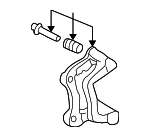 7D0615425B - Suspension: Disc Brake Caliper Bracket for Volkswagen: EuroVan Image