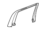 23383341 - Body: Door Window Molding for Chevrolet: Silverado 1500, Silverado 1500 LTD | GMC: Sierra 1500, Sierra 1500 Limited Image
