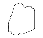 86555982 - Body: Insulator for Chevrolet: Silverado 1500, Silverado 1500 LTD | GMC: Sierra 1500, Sierra 1500 Limited Image