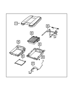 7QX56TX7AA - Interior Trim: Armrest Bezel for Mopar Image