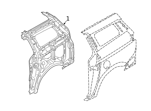 Inner Structure for 2020 Kia Sedona #1