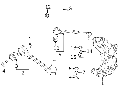 Suspension Components for 2024 Genesis GV70 #0