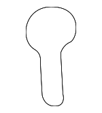 8116099000 - : Side Rail Bolt for Isuzu Image