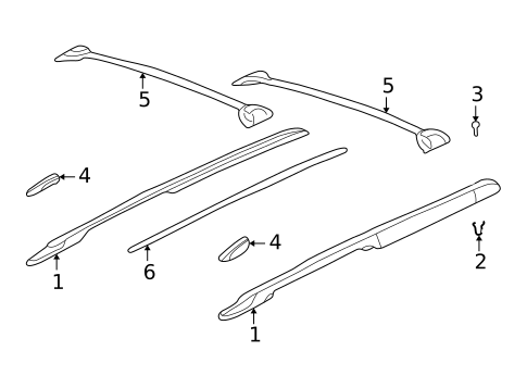 Luggage Carrier for 2006 Isuzu Ascender #0