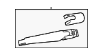 852410A040 - Body: Wiper Arm for Toyota: Corolla Cross Image