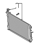 25310S9000 - Cooling System: Radiator for Kia: Telluride Image