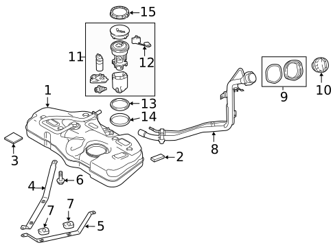 Fuel Storage for 2013 Mazda 2 #0
