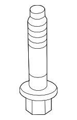 90162SJK000 - Suspension: Trailing Arm Front Bolt for Honda Image