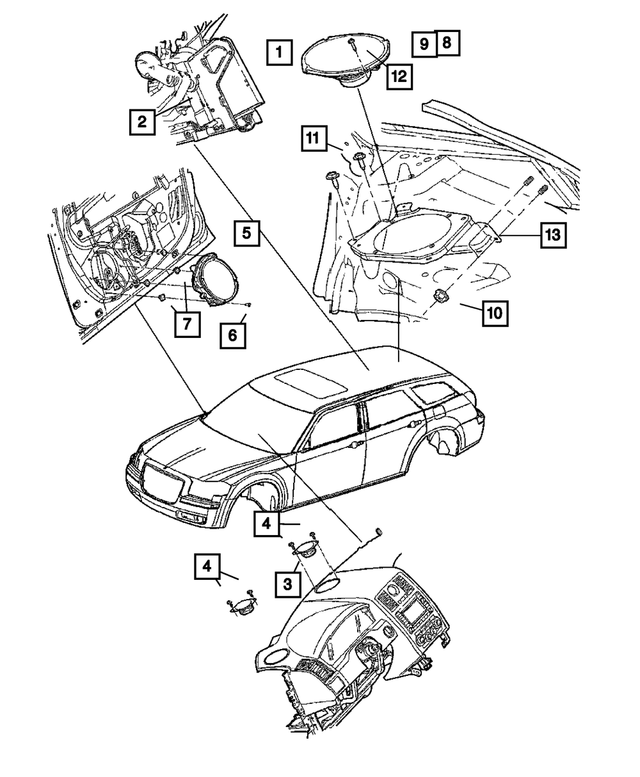 5059073AN - : Radio Amplifier for Mopar Image