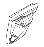 T4A43838 - : Door Trim Panel for Jaguar: F-Pace Image