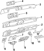 20215964 - Body: Instrument Panel for GM Image