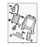 81126SHJA41 - : Seat Back Frame for Honda: Odyssey Image