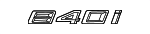 51147446338 - Body: Nameplate for BMW: 840i, 840i Gran Coupe, 840i xDrive, 840i xDrive Gran Coupe Image