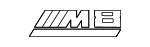 51148098328 - Body: Nameplate for BMW: M8, M8 Gran Coupe Image