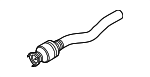 8S0254502BX - Exhaust: Second Converter for Audi Image