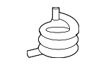 8W0253353 - Exhaust: Pressure Spring for Audi Image