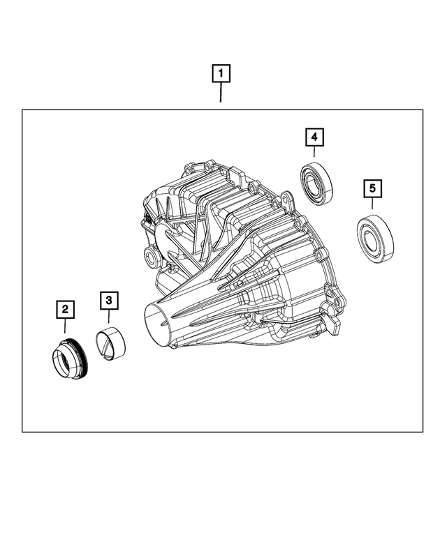 « 68089732AB – Transfer Case and Power Transfer Unit : Arbre Secondaire Palier pour Mopar Image »