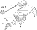 1N3614019 - : Master Cylinder for Volkswagen: ID. Buzz Image