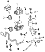 1404601224 - : Cooling Pipe for Mercedes-Benz Image