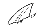 73300SECA00 - Body: Door Glass for Acura Image