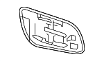 7632A636 - Body: Mirror Glass for Mitsubishi Image