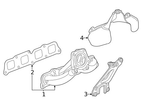 Exhaust Manifold for 2019 Chevrolet Equinox #0