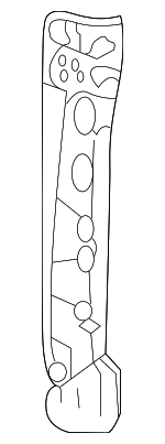 19355402 - Body: Lower Reinforced for Chevrolet: Express 1500, Express 2500, Express 3500 | GMC: Savana 1500, Savana 2500, Savana 3500 Image