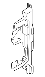 29134P6000 - HVAC: Air Guide for Hyundai: Santa Fe Image