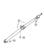 6503858 - Propeller Shafts and U-Joints: Hex Head Screw And Washer for Mopar Image