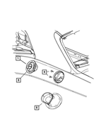 5112873AD - Body Sheet Metal Except Doors: Fuel Fill Door for Mopar Image