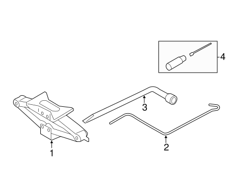 小物 Jack BULLDOG | 500246 | Trailer Jack Replacement Part, Red Knob