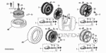 44723S5AA11 - Chassis: WEIGHT, BALANCE (30G) (PLOMBCO) for Honda Image