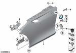 41007347286 - Bodywork: Side Panel, Front Right for BMW: Z4 28i, Z4 35i, Z4 35is Image image