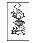 31338027 - Engine: Air Cleaner Assembly for Volvo: XC90 Image