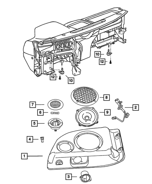 Lamps - Front, Rear and Courtesy for 2004 Jeep Wrangler #2