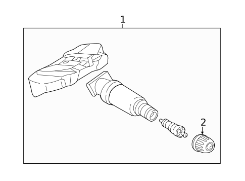 Tire Pressure Monitor Components for 2023 BMW X2 #0