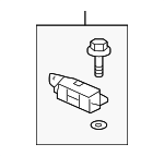 74899S84A01 - Body: Dynamic Damper for Honda: Accord Image