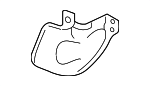 44651AD700 - Exhaust: Heat Shield for Subaru: Crosstrek, Forester, Impreza, XV Crosstrek Image