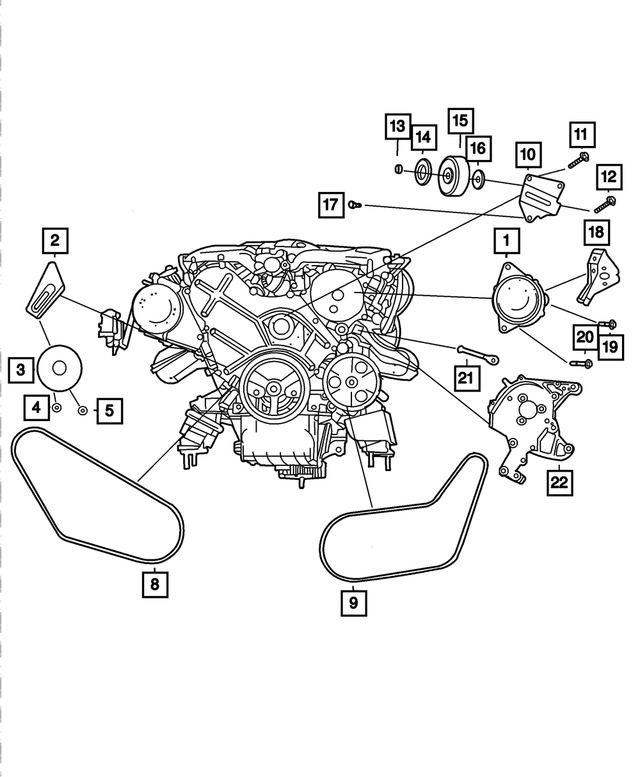 6505128AA - Electrical: Bolt for Mopar Image image