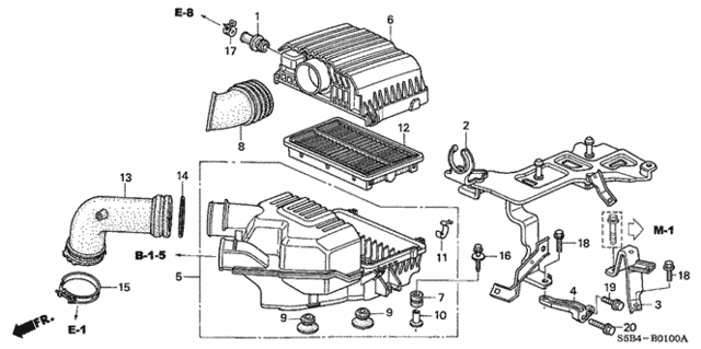 Air Cleaner for 2005 Honda Civic #0