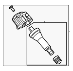 52940E2100 - Electrical: TPMS Sensor for Kia: Carnival, EV6, Niro, Niro EV, Telluride Image