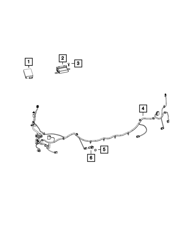 68236966AE - : Parking Assist Module for Mopar Image