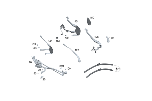 Pane Wiper for 2022 Mercedes-Benz E53 AMG #0