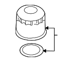 MD752072 - Engine: Transmission Oil Filter for Mitsubishi Image